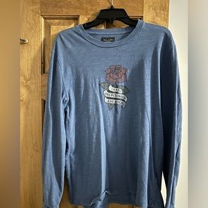 Abercrombie and Fitch vintage long sleeve t-shirt light blue
